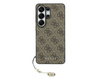 Guess Etui Classic Logo Charm MagSafe do Galaxy S26 Ultra brązowy - 1522697 - zdjęcie 1